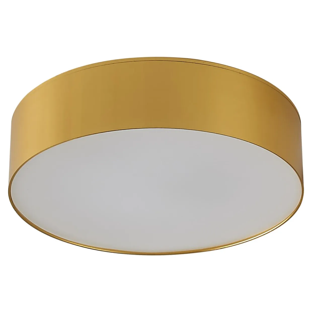 Lampa sufitowa LED SOLARI barwa ciepła 3000K złota 8 cm