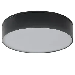 Lampa sufitowa LED SOLARI barwa ciepła 3000K czarna SOLARI 8 cm