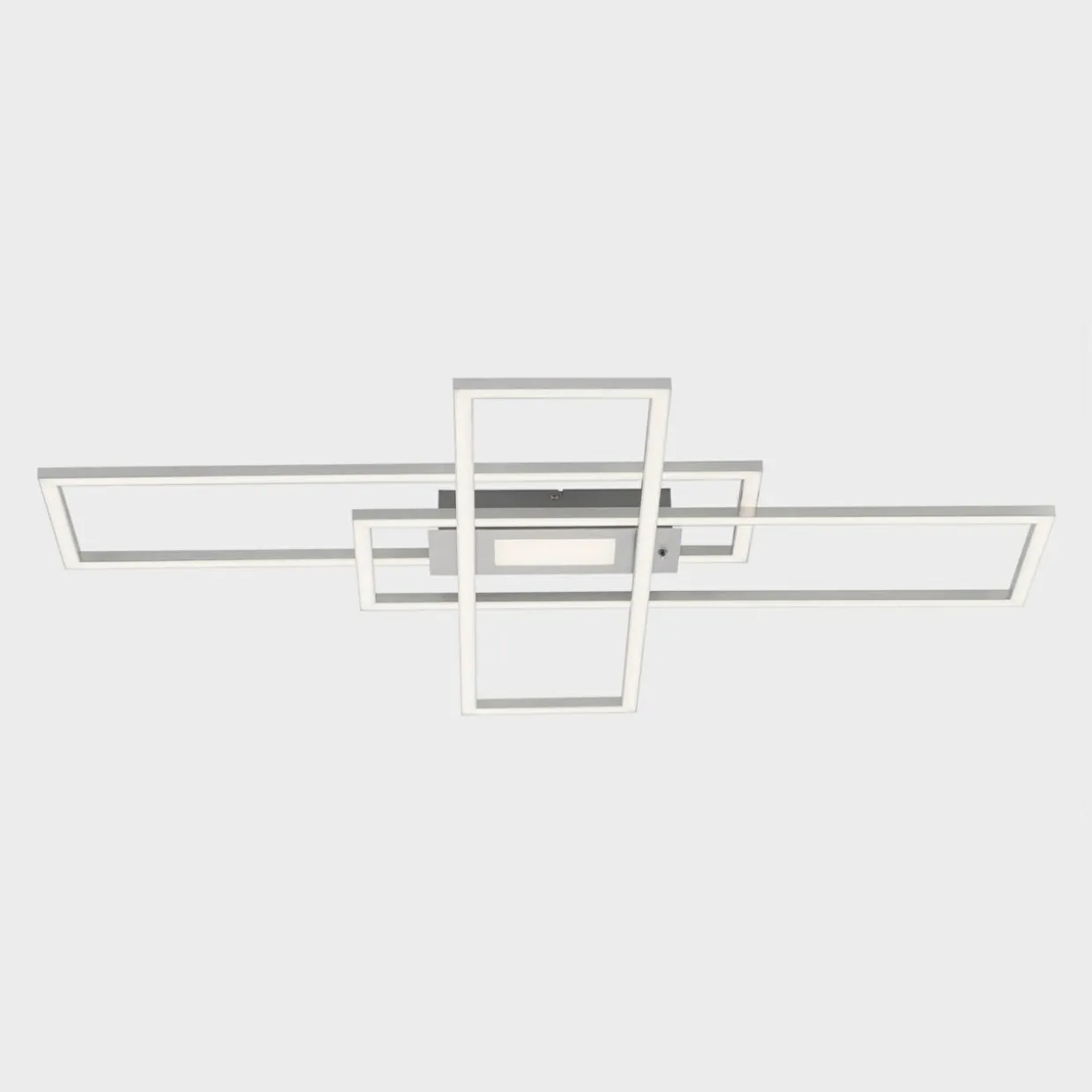 Lampa sufitowa LED 48W chrom ASMIN z pilotem