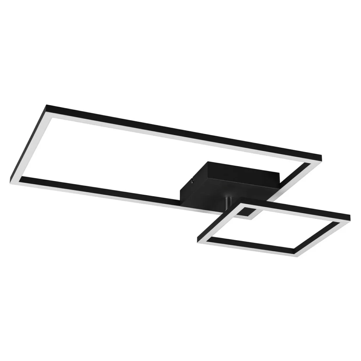 Lampa sufitowa LED 25W czarna PADELLA