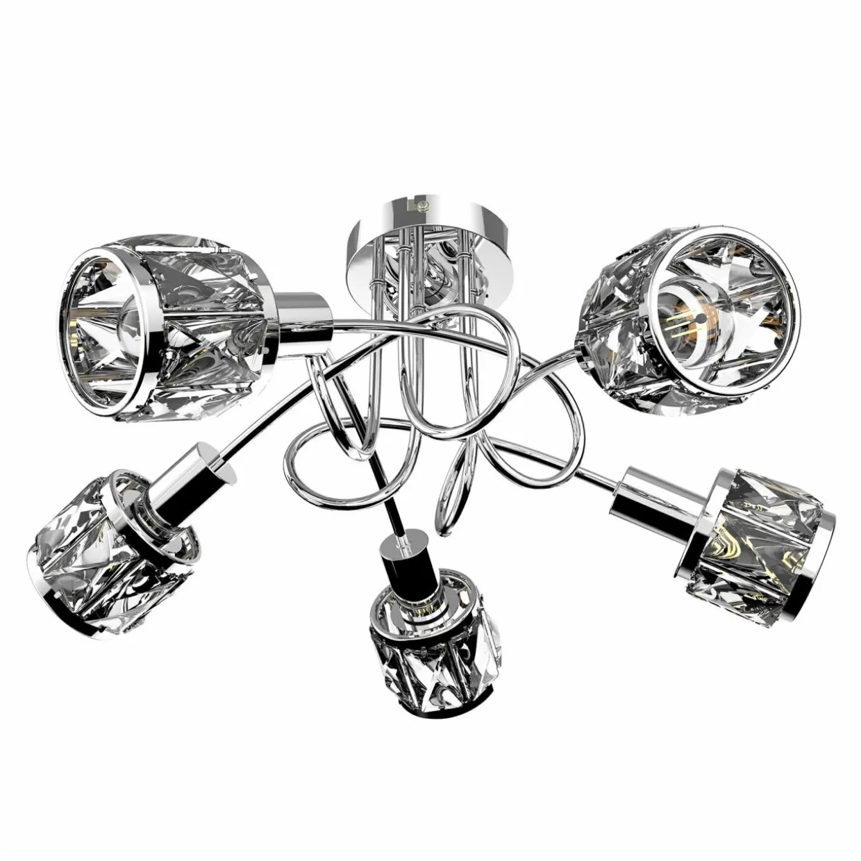 Lampa sufitowa NELA 5 chrom