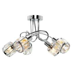 Lampa sufitowa NELA 5 chrom