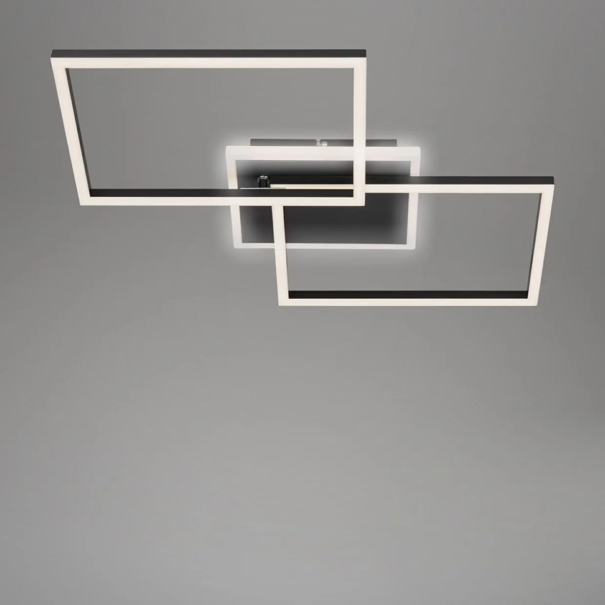 Lampa sufitowa obrotowa z pilotem CCT LED FRAME 50 cm