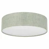 Lampa sufitowa okrągła szarozielona EARTH 60 cm