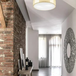 Lampa sufitowa plafon złota DANTE 36 cm