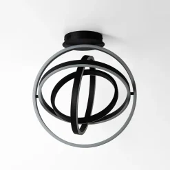 Lampa sufitowa TESS LED czarna