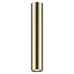 Lampa sufitowa tuba francuskie złoto LOYA 35 cm