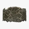Lampa sufitowa tytanowe złoto CAMO III