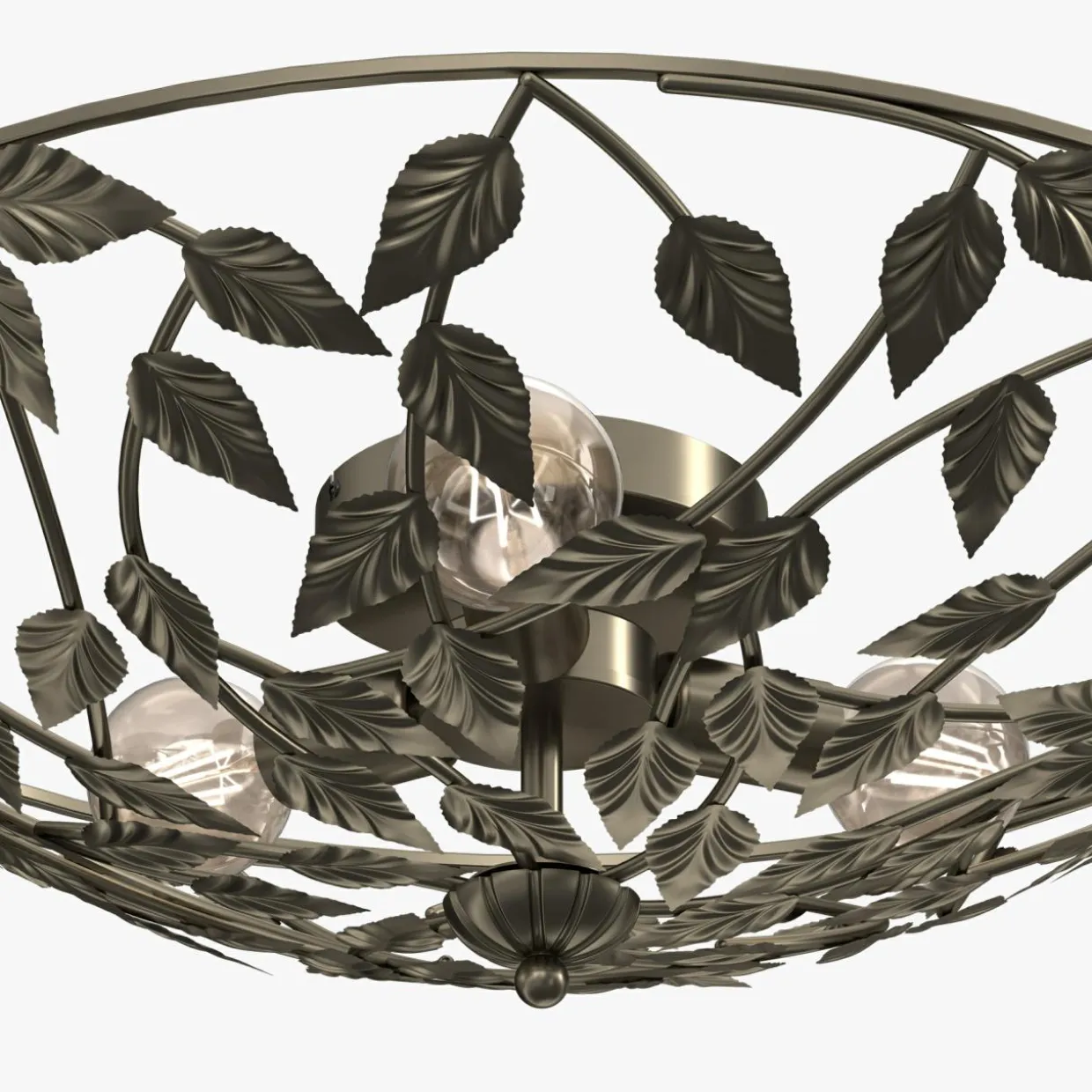 Lampa sufitowa tytanowe złoto ARION III