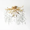 Lampa sufitowa złota CINDY 50 cm