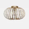 Lampa sufitowa złota GLOBE