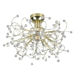 Lampa sufitowa złota GLORIA