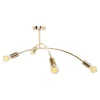 Lampa sufitowa złota KORTE 35 cm