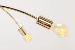 Lampa sufitowa złota KORTE 43 cm