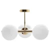 Lampa sufitowa złota LINEA III