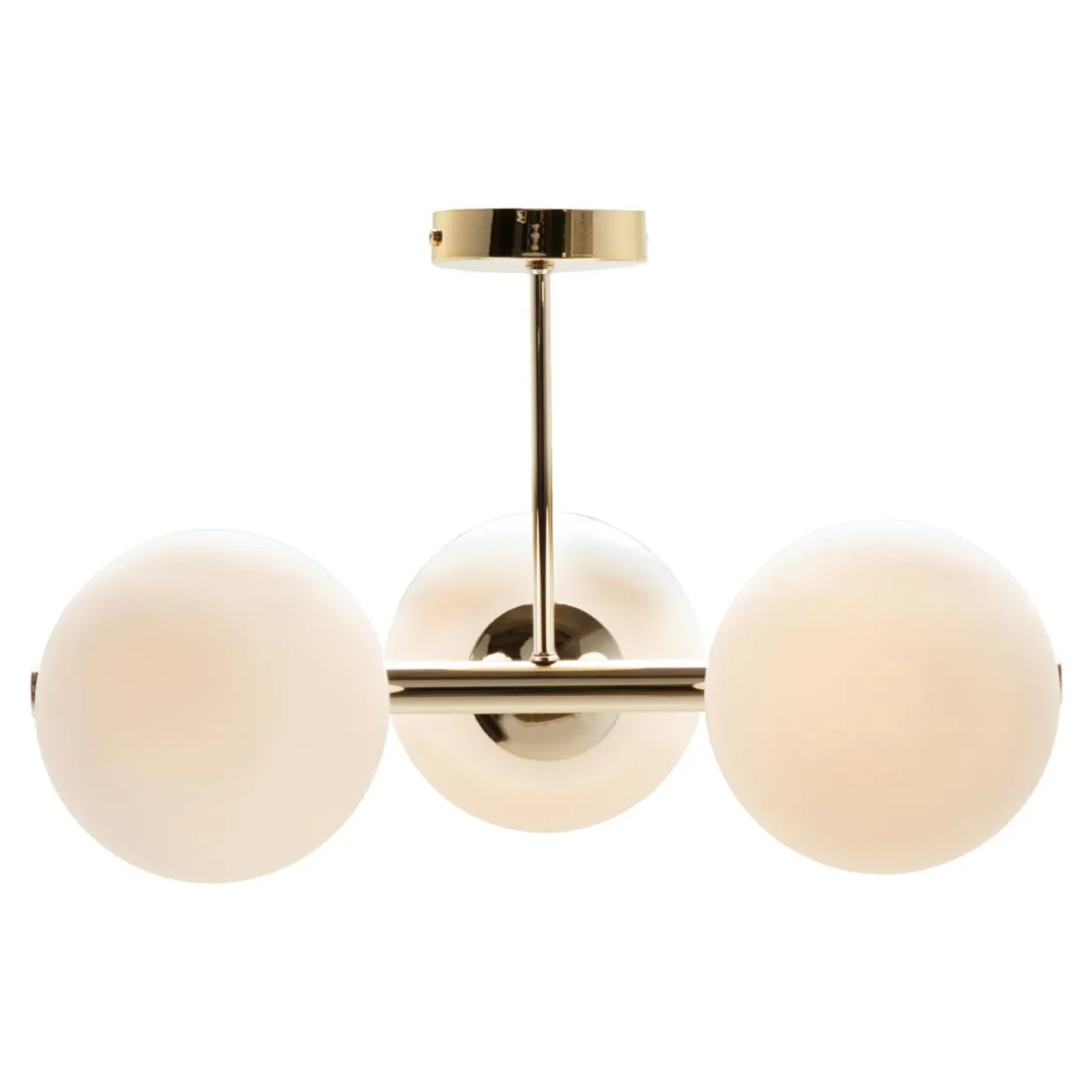Lampa sufitowa złota LINEA III