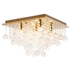 Lampa sufitowa złota RANGEL