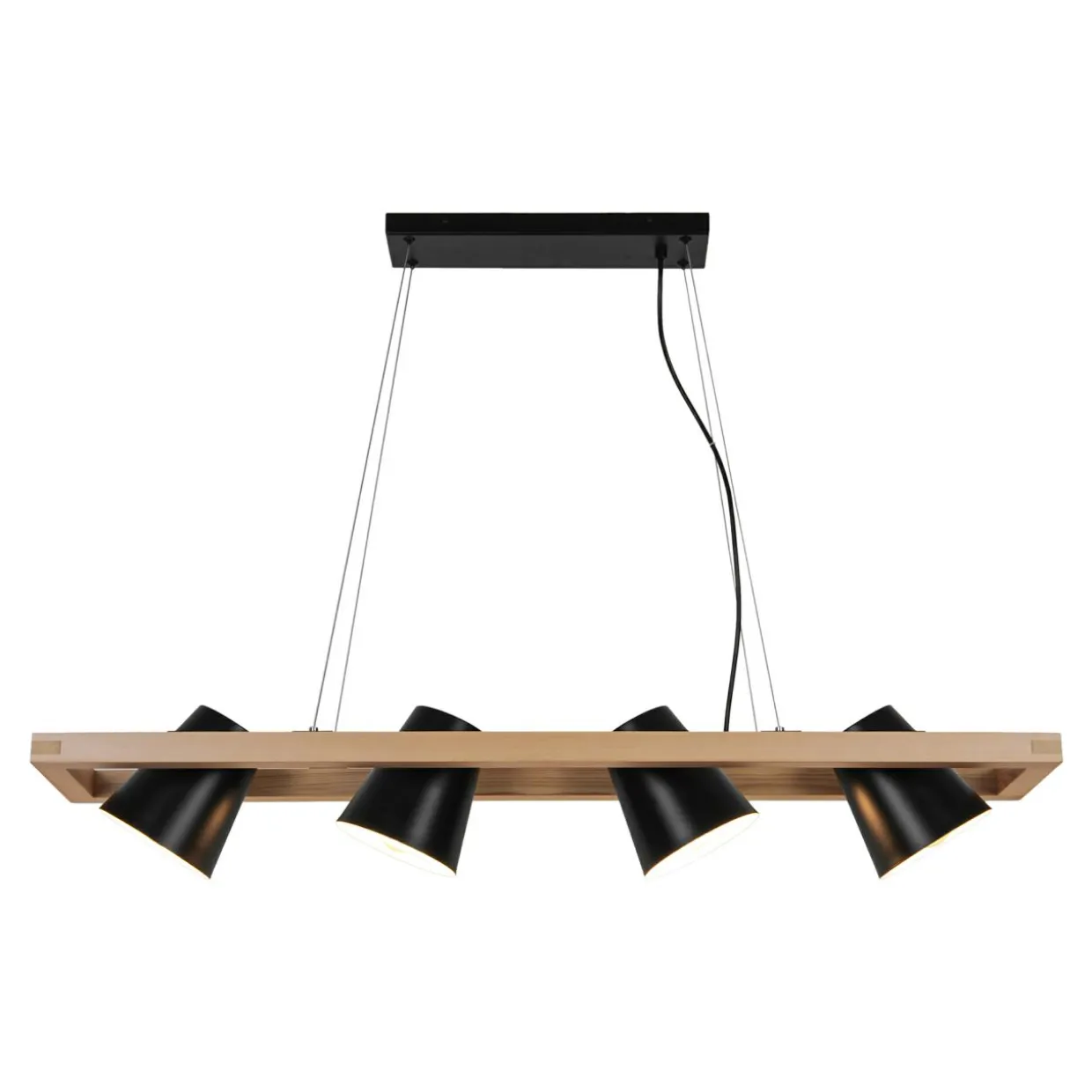 Lampa wiszaca czarna ELTI