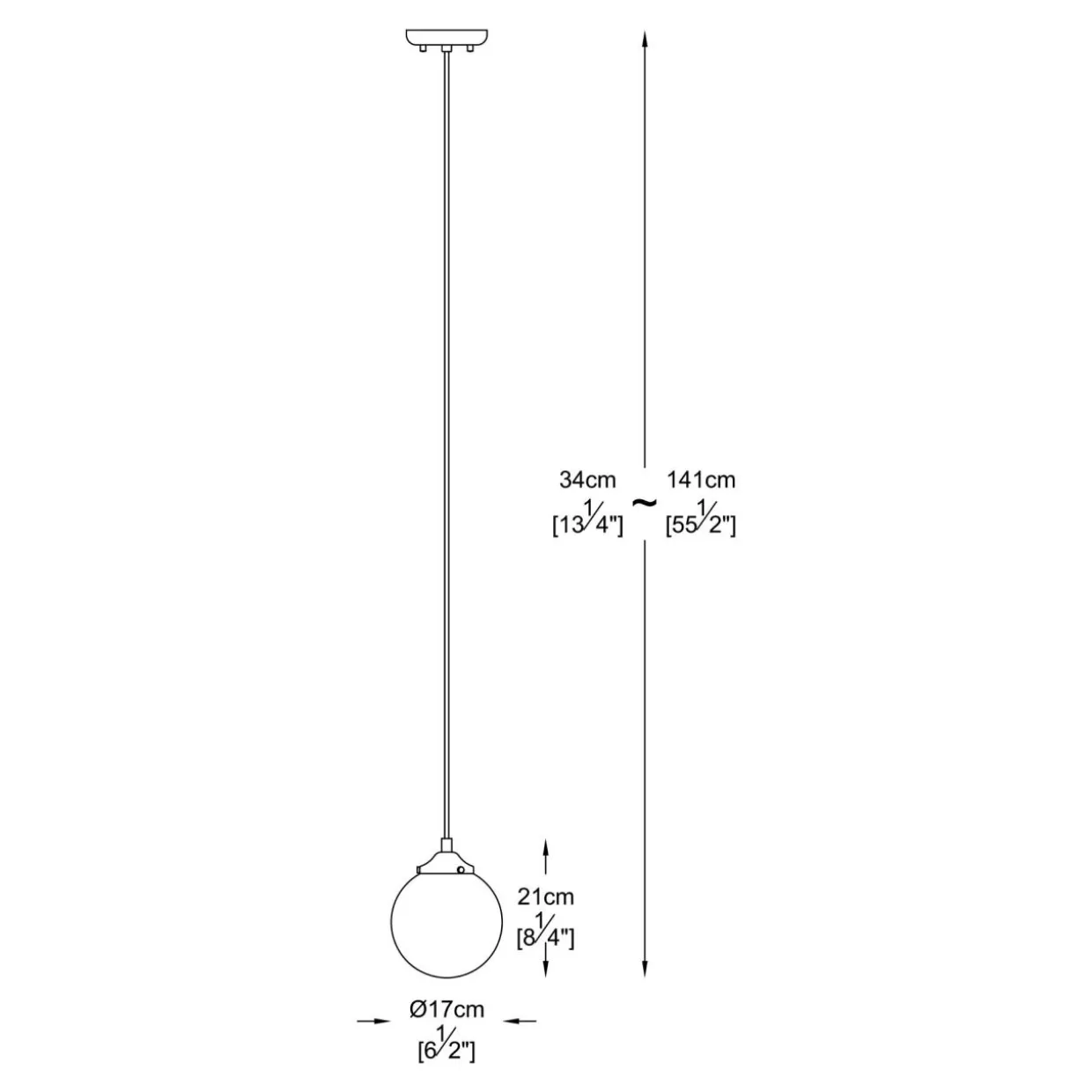 Lampa wiszącą RIANO P0454-01D-F7AA