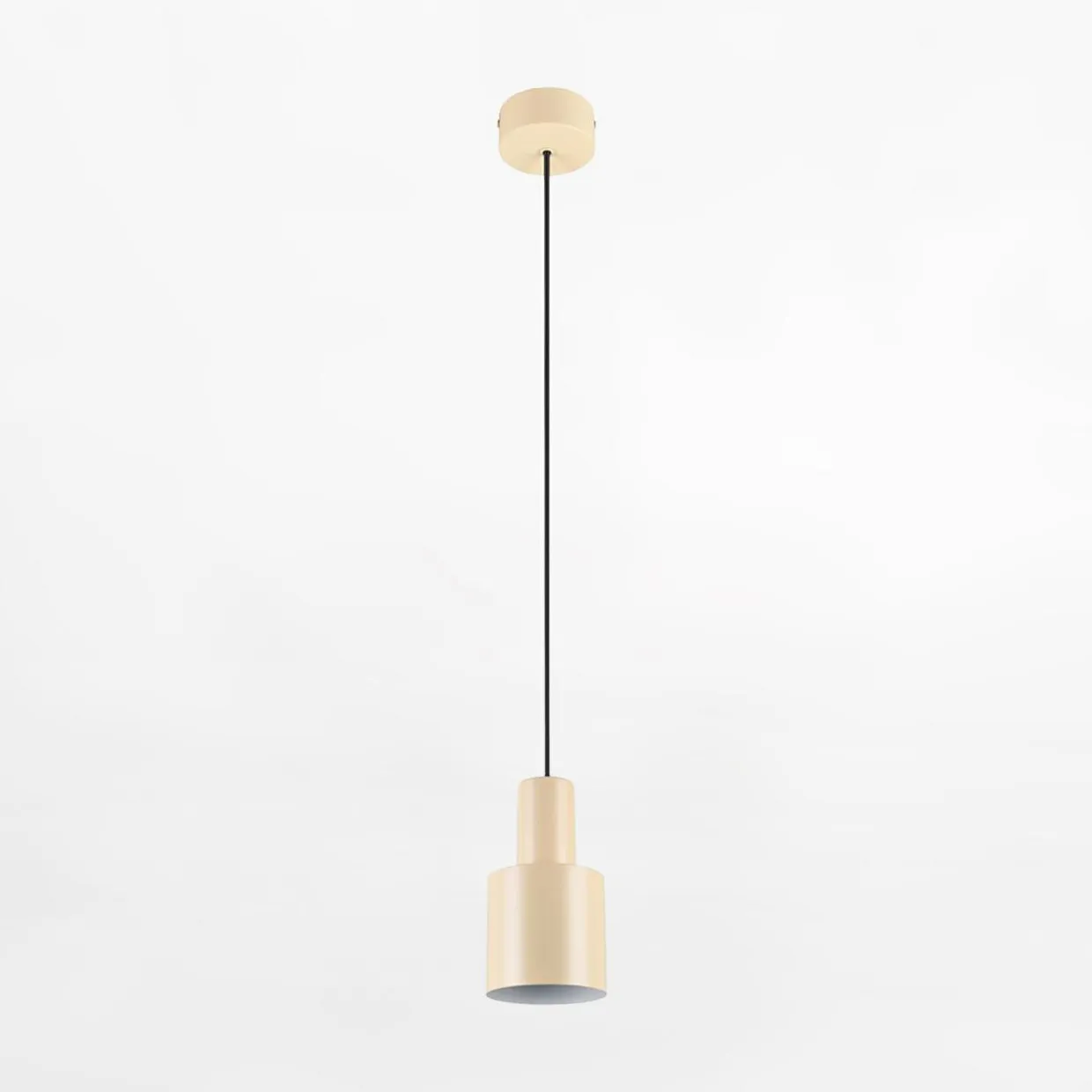Lampa wisząca beżowa AGUDO