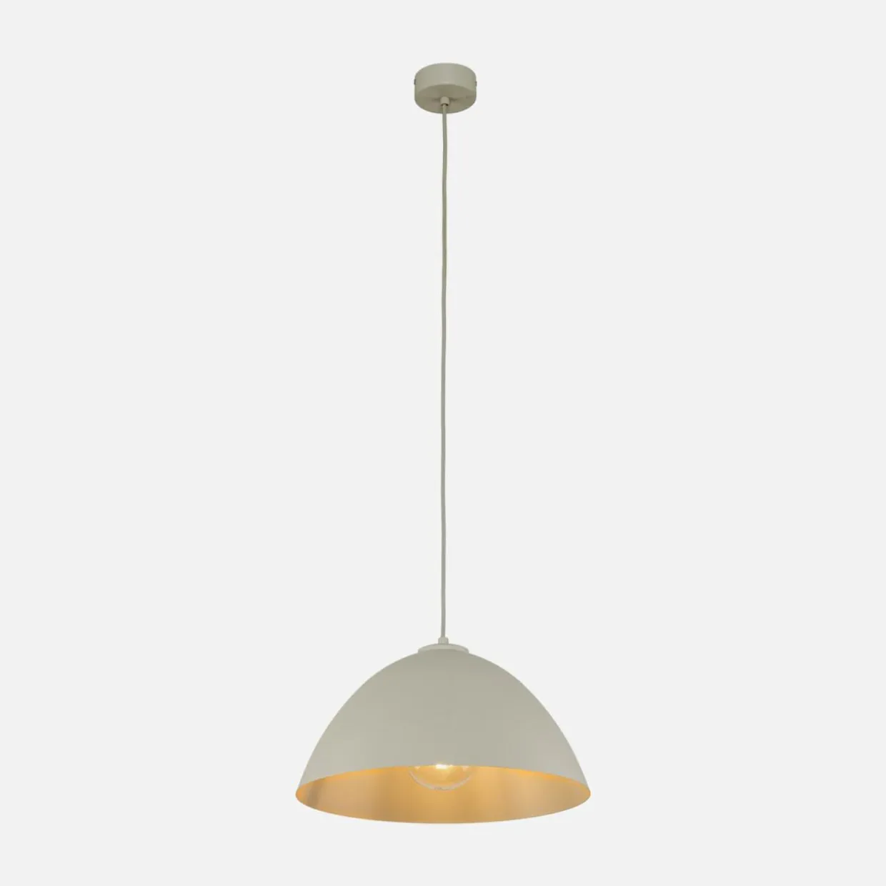 Lampa wisząca beżowa FARO