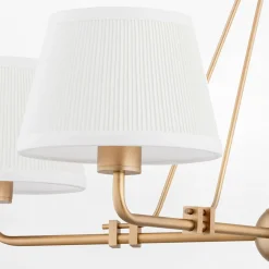 Lampa wisząca biało-złota ATRANI