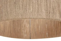 Lampa wisząca boho brązowa AFRA