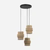 Lampa wisząca CALISTO JUTA 145 cm