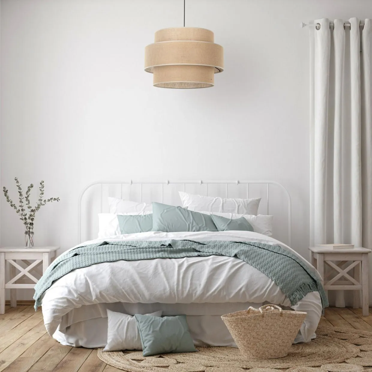 Lampa wisząca CALISTO JUTA 160 cm