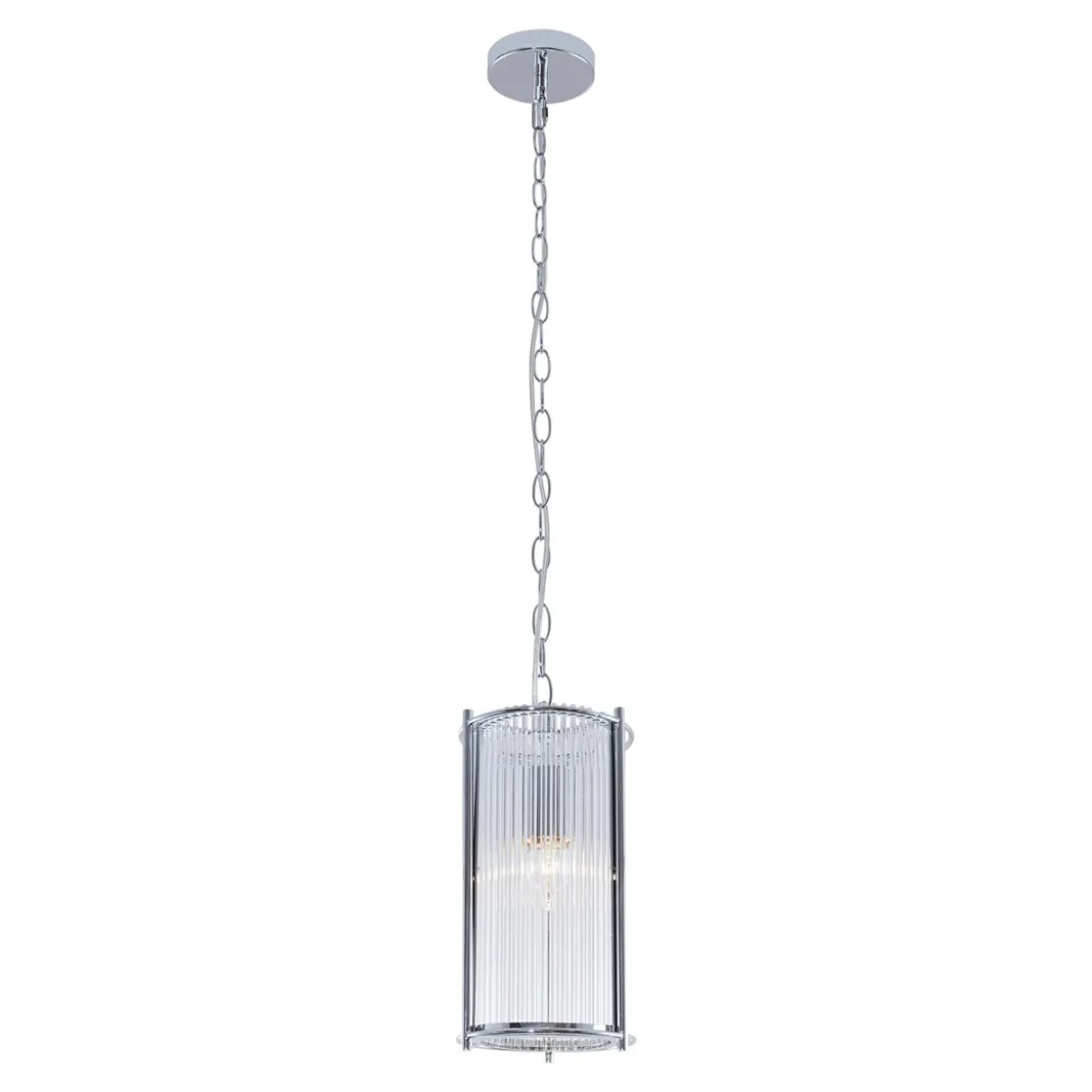 Lampa wisząca chrom MARMO 15 cm
