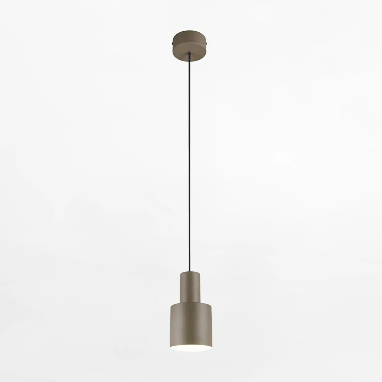 Lampa wisząca ciemnoszara AGUDO
