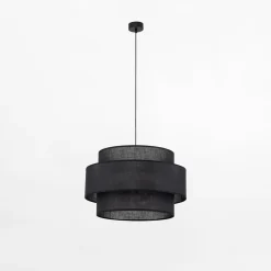 Lampa wisząca czarna CALISTO fi 50 cm