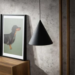 Lampa wisząca czarna CONO 1