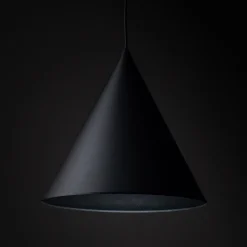 Lampa wisząca czarna CONO 1