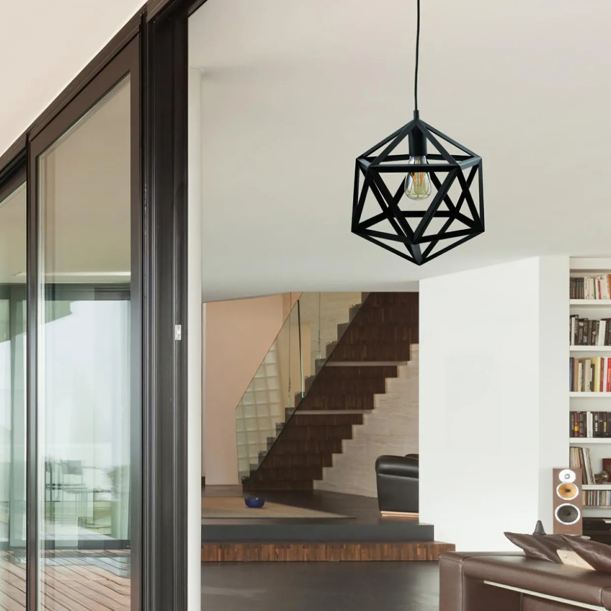 Lampa wisząca czarna DENMARK