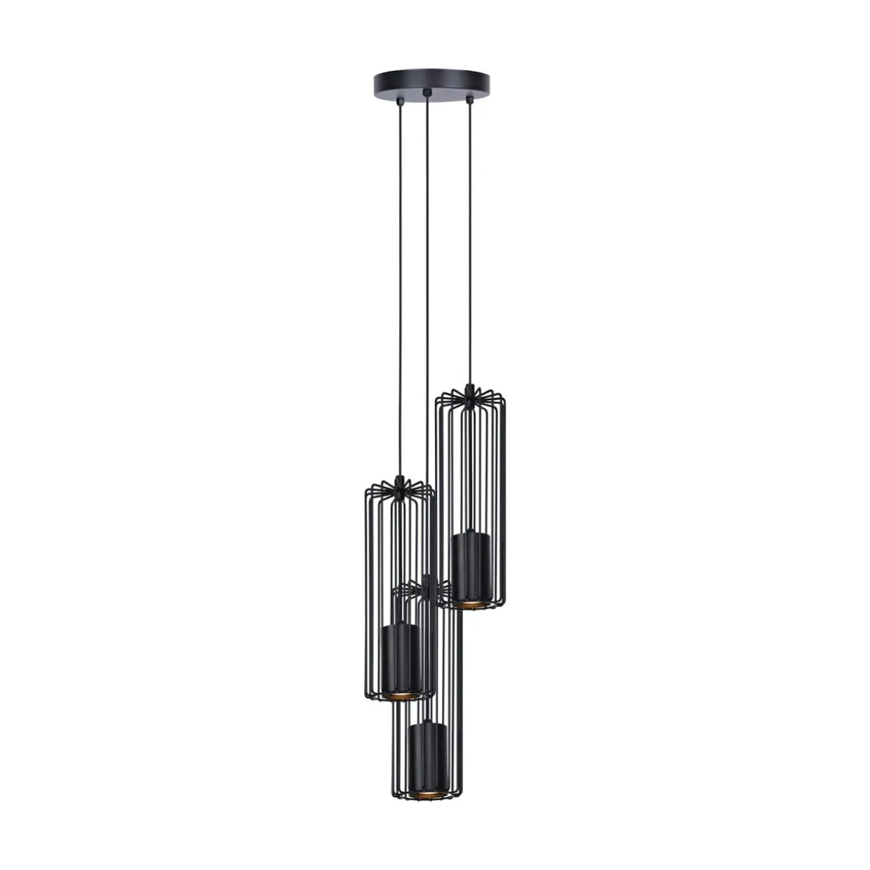 Lampa wisząca czarna FALCON 3