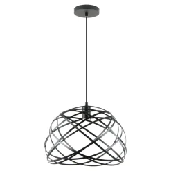 Lampa wisząca czarna GORE