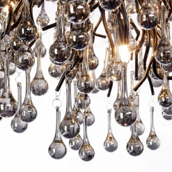Lampa wisząca czarna ICICLE