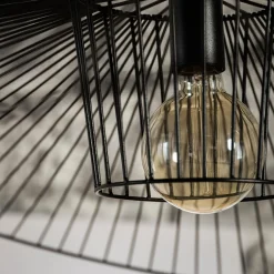Lampa wisząca czarna KAPELUSZ