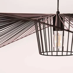 Lampa wisząca czarna KAPELUSZ