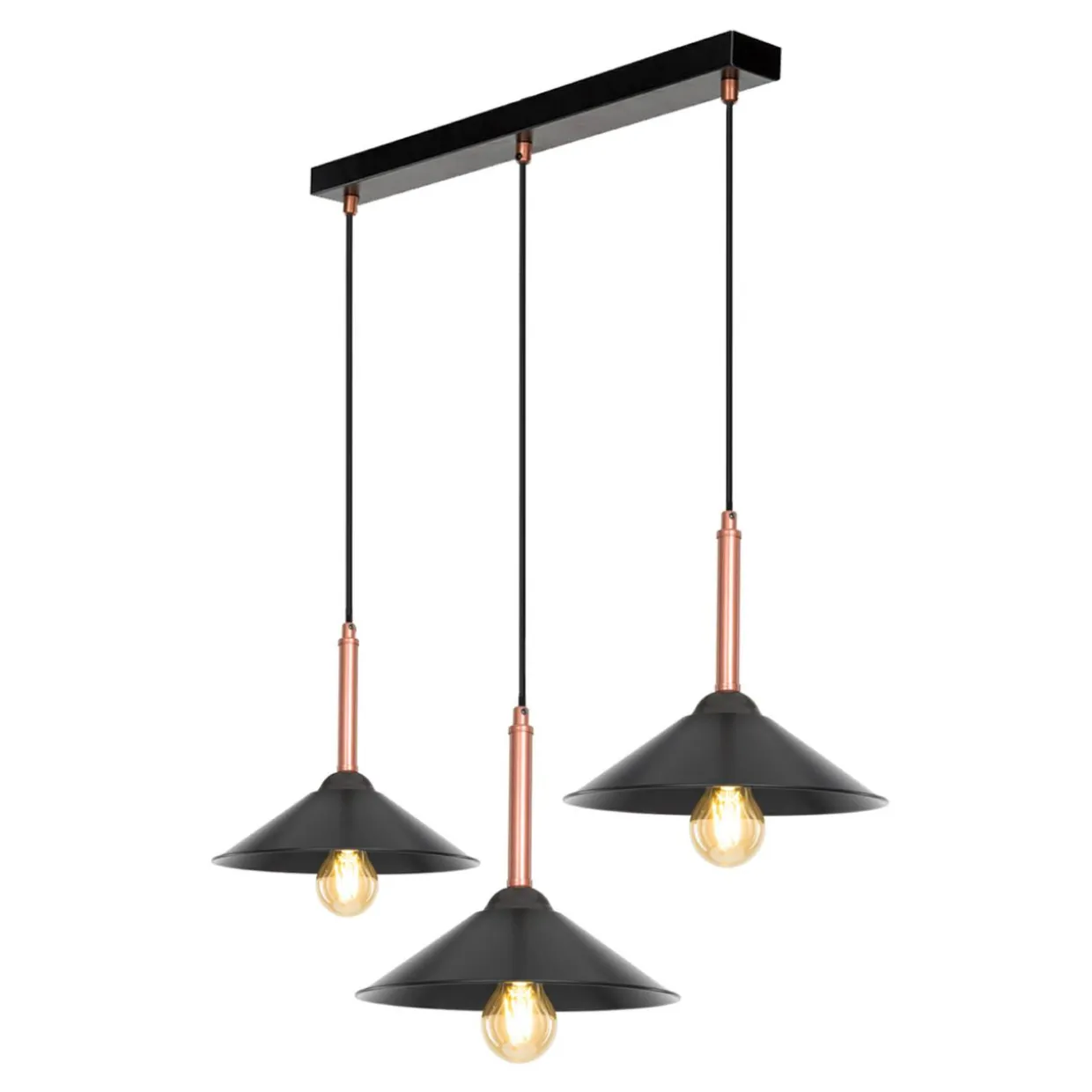 Lampa wisząca czarna MANDARIN III