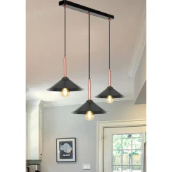 Lampa wisząca czarna MANDARIN III