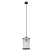 Lampa wisząca czarna SERGIO 15 cm