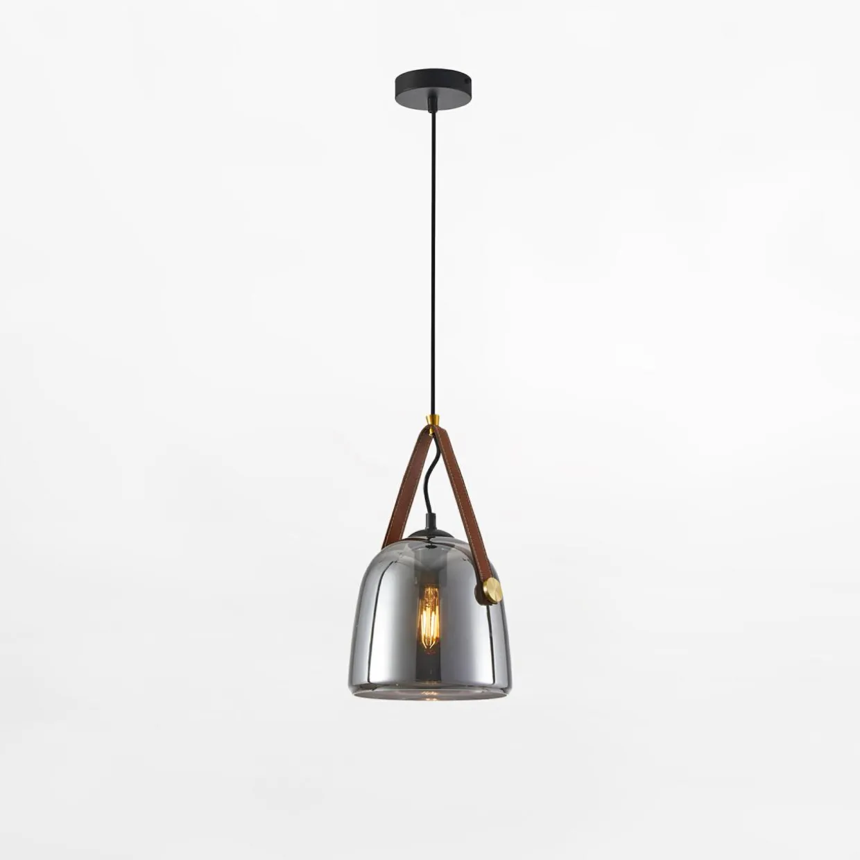 Lampa wisząca czarna SOLTA