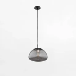 Lampa wisząca czarna TRINI fi 30 cm