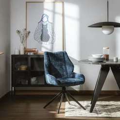 Lampa wisząca czarny mat SLATE BLACK GLASS