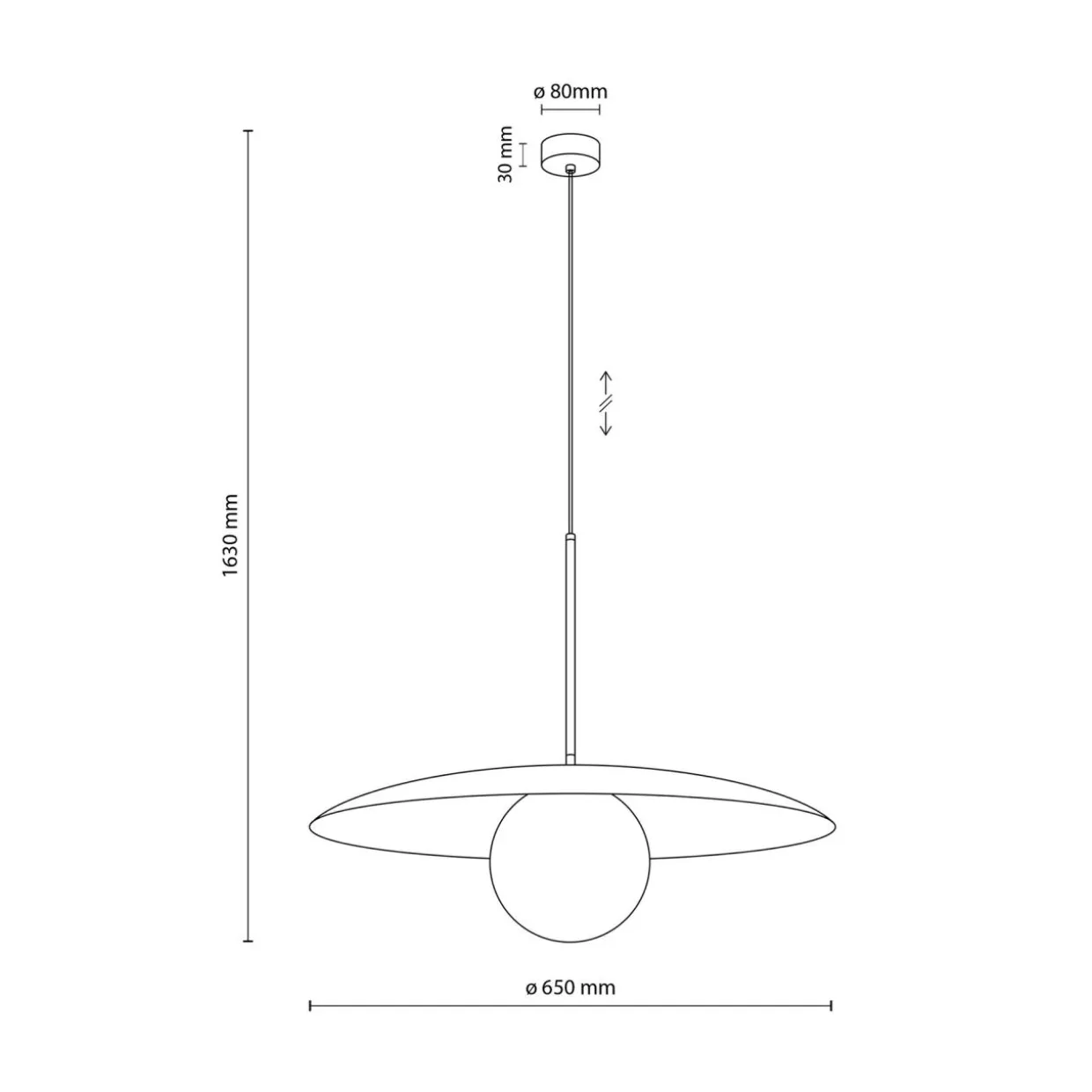 Lampa wisząca czarny mat SLATE BLACK GLASS