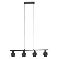 Lampa wisząca czarny mat SALERNO
