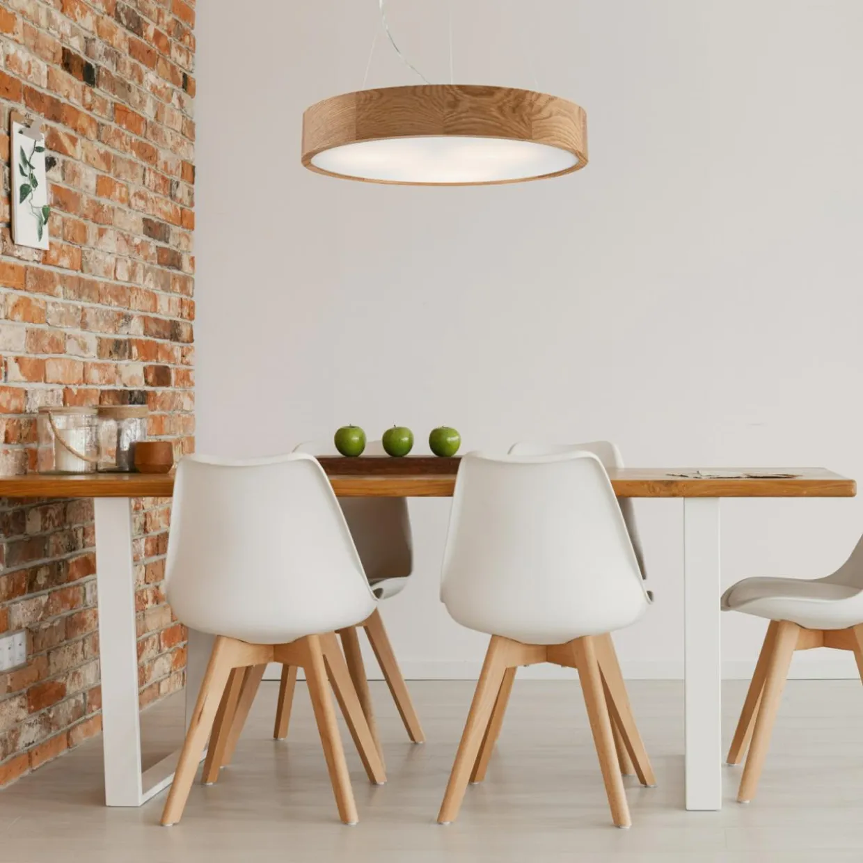 Lampa wisząca dąb EVELINE