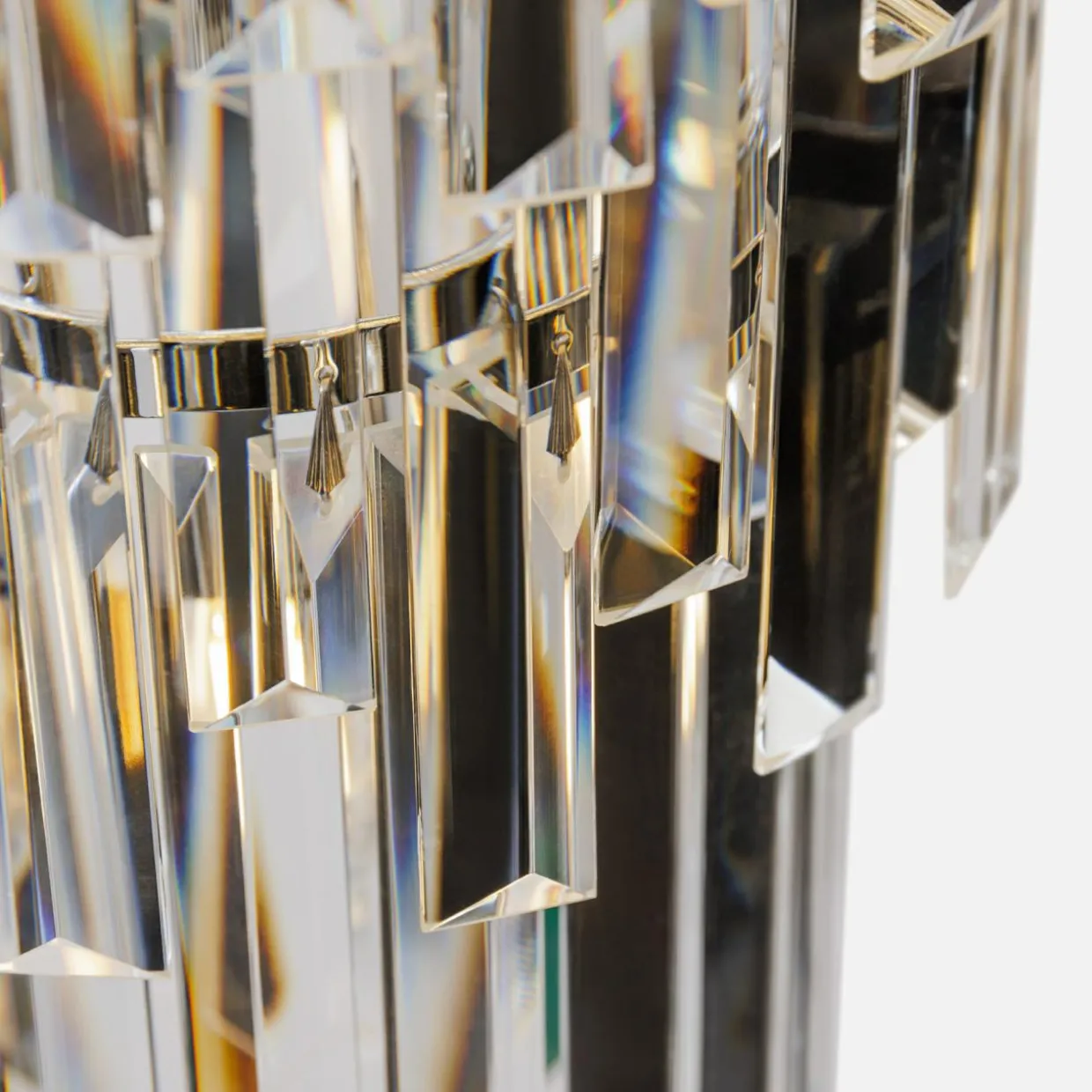 Lampa wisząca do salonu glamour chrom LUXE 330 cm